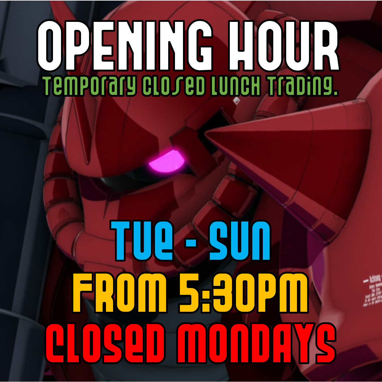 Opening hours